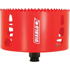 Freud - 4-3/4" Diam, 2-3/8" Cutting Depth, Hole Saw - Carbide-Tipped Saw, Toothed Edge - Americas Industrial Supply