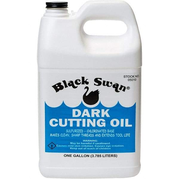 Black Swan - Pipe Cutting & Threading Oil Type: Dark Cutting Oil Container Type: Jug - Americas Industrial Supply