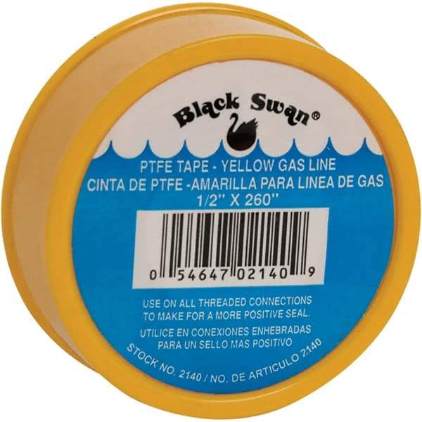 Black Swan - Pipe Sealing Tape Pipe Repair Tape Type: Gas Pipe Repair Tape Width (Inch): 1/2 - Americas Industrial Supply