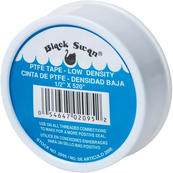 Black Swan - Pipe Sealing Tape Pipe Repair Tape Type: Low Density Repair Tape Width (Inch): 1/2 - Americas Industrial Supply