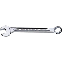 Combination Wrenches; Handle Type: Ergonomic; I-Beam; Tool Type: Inch; Head Type: Offset; Box End Type: 12-Point; Wrench Size (Decimal Inch): 0.2500; Material: Chrome Alloy Steel; Finish: Chrome-Plated; Head Offset Angle: 15; Opening Angle: 15; Overall Le