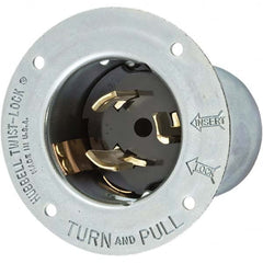 Hubbell Wiring Device-Kellems - 250V 50A NonNEMA Industrial Twist Lock Inlet - Americas Industrial Supply