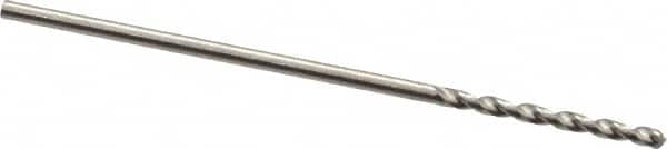 Guhring - 1mm 130° Cobalt Jobber Drill - Bright Finish, Right Hand Cut, Parabolic Flute, Straight Shank, 1-11/32" OAL, Standard Point - Americas Industrial Supply