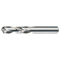 21/64 RHS / RHC HSS 135 Degree Split Point NAS907 Type C Heavy Duty Screw Machine Drill - Bright - Exact Industrial Supply