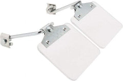 Baldor - Polycarbonate Flat Unlighted Eye Shield - 4" Wide x 5" Long x 1/8" Thick, Direct Mount Base - Americas Industrial Supply