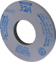 Norton - 12" Diam x 5" Hole x 1" Thick, K Hardness, 80 Grit Surface Grinding Wheel - Aluminum Oxide, Type 1, Medium Grade, 2,070 Max RPM, Vitrified Bond, No Recess - Americas Industrial Supply