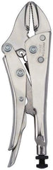 Proto - 7" OAL Straight Jaw Locking Pliers - 1/2" Jaw Width, 1-1/2" Jaw Depth, Steel Handle - Americas Industrial Supply