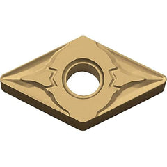 Kyocera - DNMG432 GT Grade CA5515 Carbide Turning Insert - 55° Included Angle, TiCN/Al2O3/TiN Finish, 1/2" Inscr Circle, 3/16" Thick, 1/32" Corner Radius - Americas Industrial Supply
