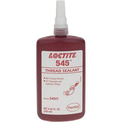 Loctite - 250 mL, Red, Thread Sealant - Series 545 - Americas Industrial Supply