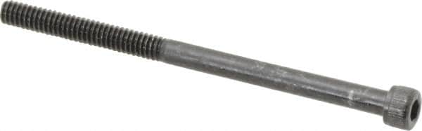 Value Collection - #5-40 UNC Hex Socket Drive, Socket Cap Screw - Alloy Steel, Black Oxide Finish, Partially Threaded, 2" Length Under Head - Americas Industrial Supply