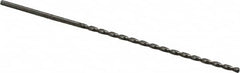 Taper Length Drill Bit: 0.0610″ Dia, 130 ° Bright/Uncoated, 1.9688″ Flute Length, RH Cut, Parabolic Flute, Cylindrical Shank, Series 535