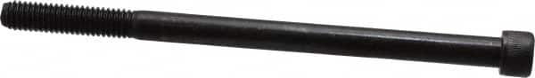 Value Collection - 3/8-16 UNC Hex Socket Drive, Socket Cap Screw - Alloy Steel, Black Oxide Finish, Partially Threaded, 6" Length Under Head - Americas Industrial Supply