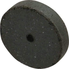 Cratex - 5/8" Diam x 1/16" Hole x 1/8" Thick, Surface Grinding Wheel - Silicon Carbide, Coarse Grade, 25,000 Max RPM, Rubber Bond, No Recess - Americas Industrial Supply