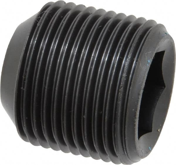 Value Collection - 1-14 UNF, 1" OAL, Cup Point Set Screw - Grade ASTM F912 Alloy Steel, 9/16" Key - Americas Industrial Supply