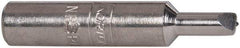 Norton - 0.032" Max Concave Radius Single Point Diamond Dresser - 2" Long x 3/8" Shank Diam - Americas Industrial Supply