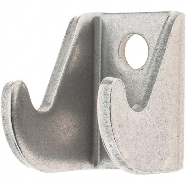 De-Sta-Co - 2,000 Lb Capacity, 0.16" Mounting Hole, Stainless Steel Clamp Latch Plate & Hook Assembly - 1-1/2" Base Length x 1.19" Base Width - Americas Industrial Supply