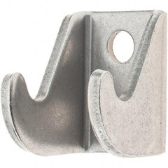 De-Sta-Co - 2,000 Lb Capacity, 0.16" Mounting Hole, Stainless Steel Clamp Latch Plate & Hook Assembly - 1-1/2" Base Length x 1.19" Base Width - Americas Industrial Supply