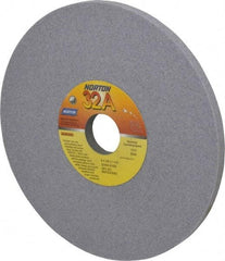 Norton - 8" Diam x 1-1/4" Hole x 3/8" Thick, K Hardness, 60 Grit Surface Grinding Wheel - Aluminum Oxide, Type 1, Medium Grade, 3,600 Max RPM, Vitrified Bond, No Recess - Americas Industrial Supply