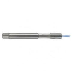 M10x1.0 6H 4-Flute Carbide Semi-Bottoming 15 degree Spiral Flute Tap-Bright - Americas Industrial Supply