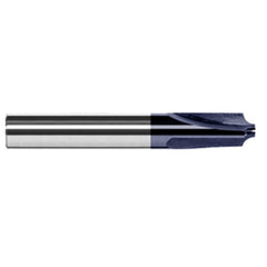 Corner Rounding End Mills - 0.0930″ (3/32″) Radius × 0.1540″ Pilot Diameter Carbide 5° Flare Corner Rounding End Mill, 3 Flutes, AlTiN Coated