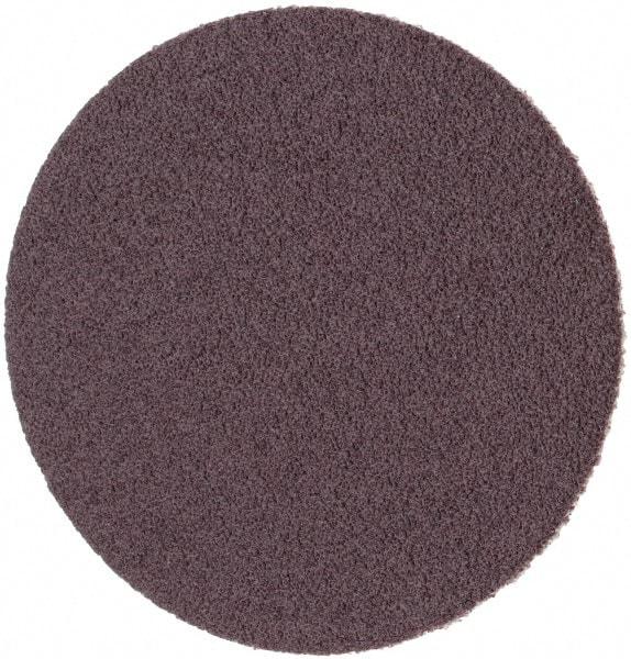 Standard Abrasives - 1-1/2" Disc Diam, 120 Grit, Aluminum Oxide Quick Change Disc - Type S Attaching System, Coated, Brown, Fine Grade, 20,000 RPM - Americas Industrial Supply