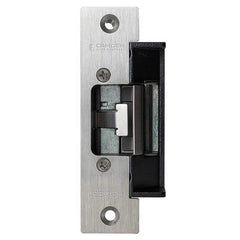 Electric Strikes; Product Type: Electric Strike; Length (Inch): 4.88; Power Type: AC; DC; Strike Material: Stainless Steel; Door Frame Material: Aluminum; Voltage: 12/24V AC/DC; For Use With: Cylindrical Locksets & Centerline Mortise Locks