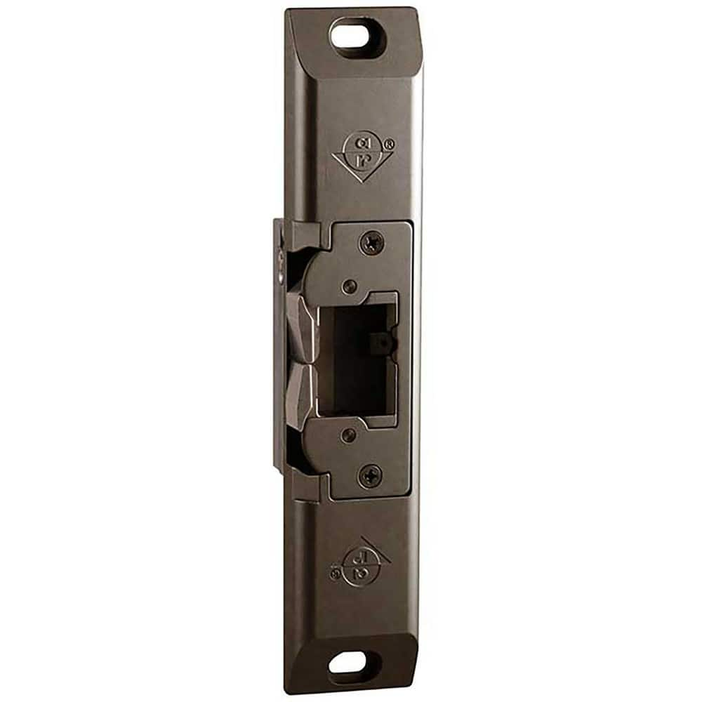 Electric Strikes; Product Type: Electric Strike; Length (Inch): 9.00; Power Type: VDC; Strike Material: Stainless Steel; Door Frame Material: Hollow Metal & Wood; Voltage: 12/24VDC; For Use With: Rim Exit Devices; Features: Designed for Rim Exit Devices W