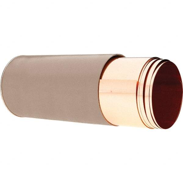 Precision Brand - 100 Inch Long x 6 Inch Wide x 0.005 Inch Thick, Roll Shim Stock - Copper - Americas Industrial Supply