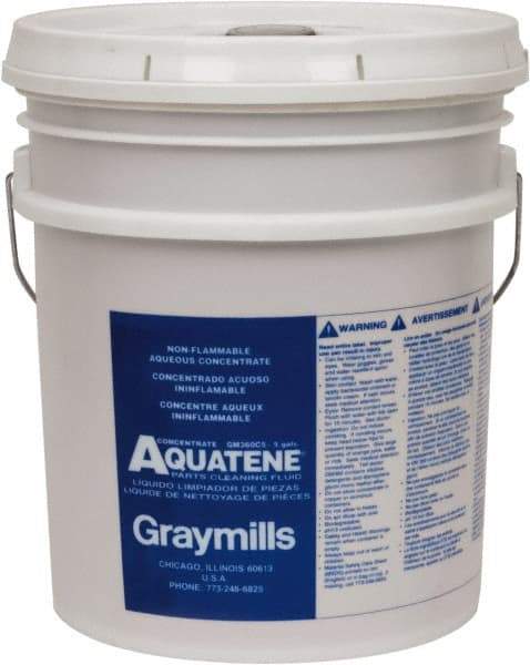 Graymills - 5 Gal Pail Parts Washer Fluid - Water-Based - Americas Industrial Supply