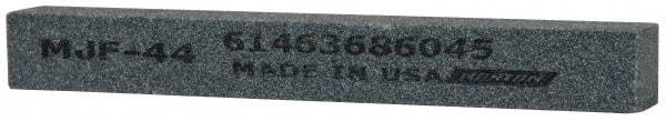 Norton - 4" Long x 1/2" Wide x 1/2" Thick, Silicon Carbide Sharpening Stone - Square, Medium Grade - Americas Industrial Supply