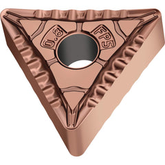 Turning Insert:  TNMG332-FP5 WEP10C,  Cermet TiCN & TiAlN Finish,  Neutral,  0.6500″ Long,  3/8″ Inscribed Circle,  0.0310″ Corner Radius,  60.00 &deg N/A Triangle,  Series  TNMG-FP5