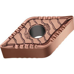 Turning Insert:  DNMG441-FP5 WEP10C,  Cermet TiCN & TiAlN Finish,  Neutral,  0.6100″ Long,  1/2″ Inscribed Circle,  0.0160″ Corner Radius,  55.00 &deg N/A Diamond,  Series  DNMG-FP5