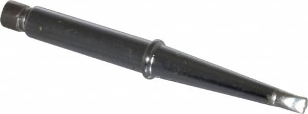 Weller - 1/8 Inch Point, 1/8 Inch Tip Diameter, Soldering Iron Screwdriver Tip - Series CT, For Use with Soldering Iron - Exact Industrial Supply