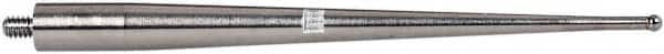 TESA Brown & Sharpe - 1mm Ball Diam, Carbide, Ball Test Indicator Contact Point - 1-1/2" Contact Point Length, Use with Brown & Sharpe TESATAST Dial Test Indicators - Americas Industrial Supply