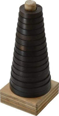 Eagle Rock - 16 Piece, Lathe Chuck Anti-Backlash Ring Set - 1 to 1-15/16" OD - Americas Industrial Supply