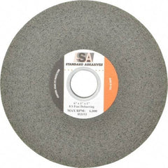 Standard Abrasives - 6" Diam, 1" Face Width, 1" Center Hole, Fine Grade, Silicon Carbide Deburring Wheel - Convolute, Medium Density 8 Grade, 6,000 RPM - Americas Industrial Supply