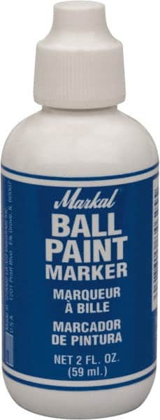 Markal - Blue Paint Marker - Alcohol Base Ink - Americas Industrial Supply
