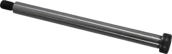 Value Collection - 1/2" Shoulder Diam x 6" Shoulder Length, 3/8-16 UNC, Hex Socket Shoulder Screw - 4140 Alloy Steel, Uncoated, 5/16" Head Height x 3/4" Head Diam - Americas Industrial Supply