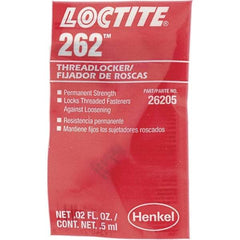 Loctite - Threadlockers & Retaining Compounds - 262 .5ML PERMANENT L LOCTITE THREADLOCKERS - Americas Industrial Supply