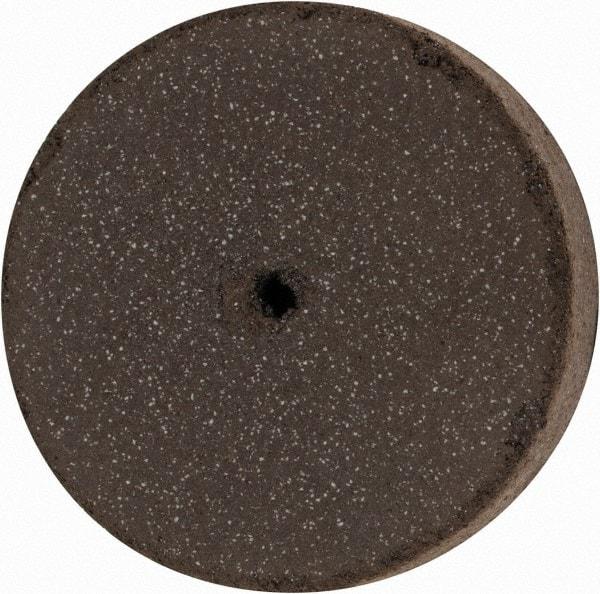 Cratex - 1" Diam x 1/16" Hole x 1/4" Thick, Surface Grinding Wheel - Silicon Carbide, Medium Grade, 25,000 Max RPM, Rubber Bond, No Recess - Americas Industrial Supply