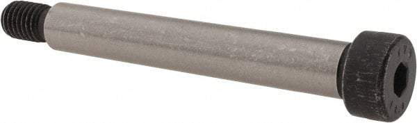 Value Collection - 12mm Shoulder Diam x 80mm Shoulder Length, M10x1.5 Metric Coarse, Hex Socket Shoulder Screw - 12.9 Alloy Steel, Uncoated, 8.78 to 90mm Head Height x 17.73 to 18mm Head Diam - Americas Industrial Supply