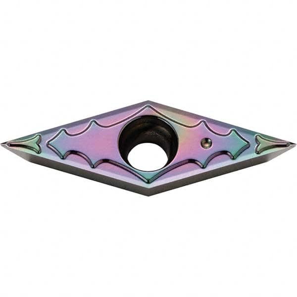 Kyocera - VPGT2205 MP-CF Grade PDL010 Diamond-Like Carbon (DLC) Turning Insert - Americas Industrial Supply