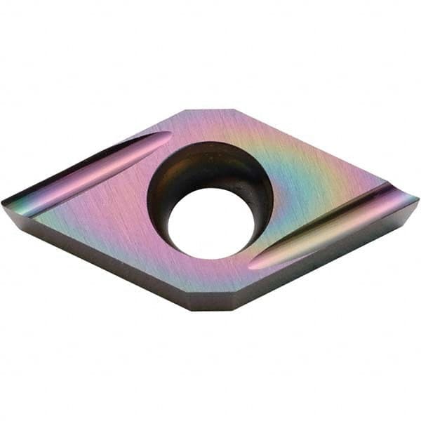 Kyocera - DCET32505 MF-U Grade PDL010 Diamond-Like Carbon (DLC) Turning Insert - Americas Industrial Supply