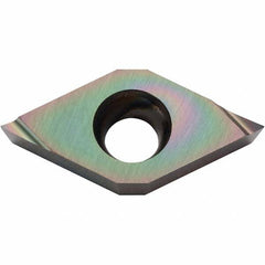Kyocera - DCET2151 M-F Grade PDL010 Diamond-Like Carbon (DLC) Turning Insert - Americas Industrial Supply