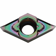 Kyocera - DCGT21502 MP-CK Grade PDL010 Diamond-Like Carbon (DLC) Turning Insert - Americas Industrial Supply
