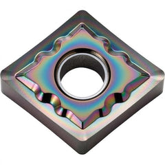 Kyocera - CNGG431 AH Grade PDL010 Diamond-Like Carbon (DLC) Turning Insert - Americas Industrial Supply
