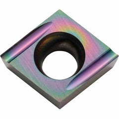 Kyocera - CCET3251 MF-U Grade PDL010 Diamond-Like Carbon (DLC) Turning Insert - Americas Industrial Supply