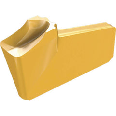 Grooving Insert: GFT1.6J IC1008, Solid Carbide TiAlN & TiN Finish, 0.0629″ Cutting Width, Series SlimGrip