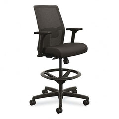 Hon - Swivel & Adjustable Stools Type: Mesh Task Stool Base Type: Five-Star - Americas Industrial Supply