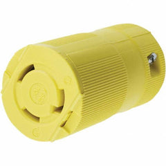 Hubbell Wiring Device-Kellems - 125V 30A NEMA L5-30R Industrial Twist Lock Connector - Americas Industrial Supply